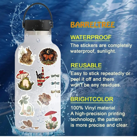 COPY - 300 Vintage style stickers - Picture 4 of 6